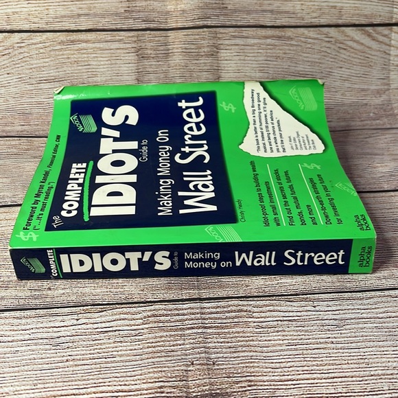 Vintage Book 1994 - The complete idiots guide to making money on Wall Street - Picture 17 of 17
